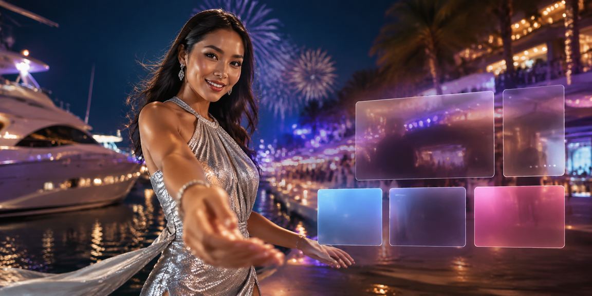 Pemandangan kasino dengan suasana hiburan jackpot yang menarik